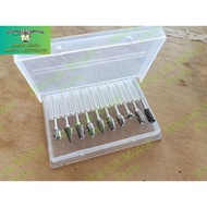 10PCS LONG TUNGSTEN CARBIDE BURR 6X3mm MATA ROTARY PORTING TOOLS GRINDERS TOOL ACCESSORIES GRINDING 