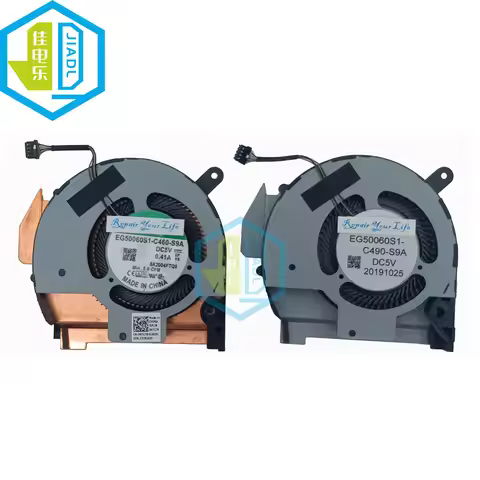 Laptop CPU Cooling Fan Cool For Dell Latitude 14 5411 0N7C76 Computer Cooler Fans EG50060S1-C490-S9A