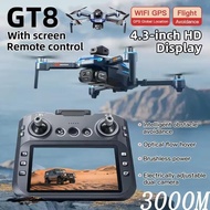 GT8 Professional Drone 8K Wide-Angle HD 1080P Camera WiFi FPV Height Hold Foldable RC Drone Quadroto
