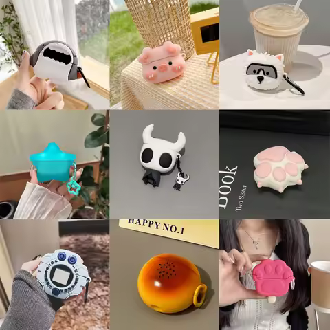 New Cartoon Silicone Earphone Case For Huawei Freeclip 2 Cover Shockproof Protective Cases For for H