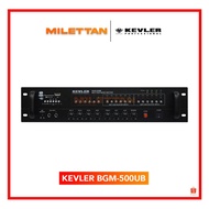 Kevler Public Address Amplifier BGM-500UB with Chime + Bluetooth + Line 70v/100v