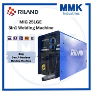 [MESIN SHJ] RILAND MIG-251GE 3in1 GAS/GASLESS MIG MACHINE [2years Warranty] 烧焊机
