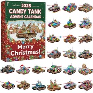 New Product Cy Tank Advent Calendar2025 Candy Tank Advent Holiday Calendar Box