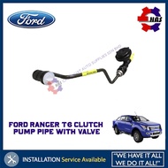 Ford Ranger T6 clutch pump pipe with valve