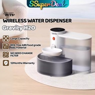 Smartpets Gravity H2O Automatic Water Dispenser 3L Large Water Tank Wireless Operation