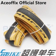 Shiwen SCHWALBE KOJAK ยาง PE ขอบสีเหลืองพับได้349ยางด้านนอกต่อต้านการแทง