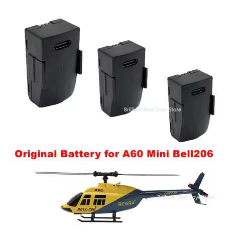 RC ERA A60 Mini Bell206 RC Helicopter 1200 mAh LiPo Battery Original Spare Parts