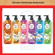Ginvera World Spa Shower Scrub Shower Gel/ Mandian 750ml / 1000ml