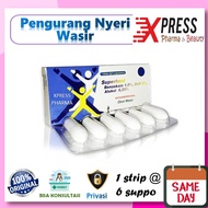 XPRESS ! Superhoid Suppo - Obat Wasir Super Hoid 1 dus Supo Peluru Ambeien Dos Box Supositoria Suppo
