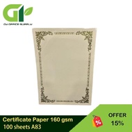 [GY Office] APLUS Certificate Paper