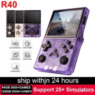 Handheld Game Console R40S PRO Handheld Retro Joystick Arcade Console Portable Open Source Game Cons