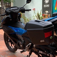 Complete GIVI Side Box Combo Set for Winner X - Includes Zinc Baga, Optional Case E22N, E23N-S...