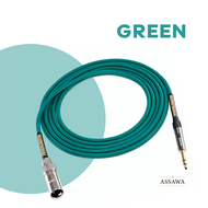 Mogami 2534 Premium สายแจ็ค 3 เมตร แบบ TRS to XLR (Male) สายเคเบิล สายไมค์ ตัวผู้ สายแจ็คพรีเมี่ยม