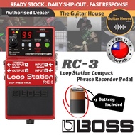 Boss RC-3 Loop Station Compact Phrase Recorder Pedal (RC3) (RC 3)