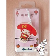 Singapore Ezlink Charm Die cut charm limited edition my melody chinese new year LED light up