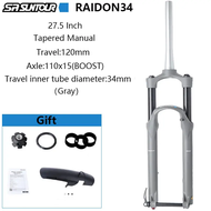 SR SUNTOUR ตะเกียบหน้าบูสต์จักรยานเสือภูเขา15X110 27.5/29นิ้ว