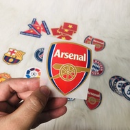 Arsenal Logo Pressed Football Shirt - Arsenal Thermal Press decal Logo (7cm)