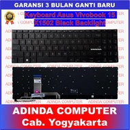 Asus Vivobook 15 X1502 A1502 A1502z A1502za B1502 D1502 D1503 E1504 F1502 Keyboard - Black Backlight