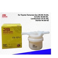 JS Fuel Filter FS-121J for Toyota Tamaraw Gas 3K/4K 76-84 / Corolla 3K 80-83 / LandCruiser 2F 81-84