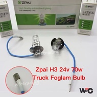 Zpai H3 Bulb 24v70w FogLamp Bulb H3 24V 70W Lorry Truck Foglamp Melto H3 24V