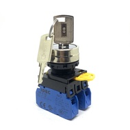 IDEC Genuine Izumi YW4K-2AE10 11 01 02 21 Self-Locking 3 Key Switch 2AE20 Knob 3AE