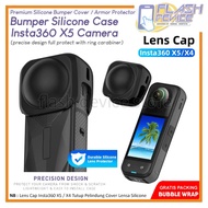 Lens Cap for Insta360 x5 / X4 Protective Cover Silicone Lens Case Protector Action Camera
