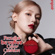 ESPOIR ProTailor Be Velvet Cover Cushion SPF34 PA++ No.23 Beige 13gx2pc คุชชั่นรองพื้นเนื้อบางเบาปรั