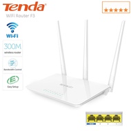 Tenda F3 Wireless N Router 300Mbps - Enhanced Connectivity Solution 3 Antennas Like WR844N WR845N WR