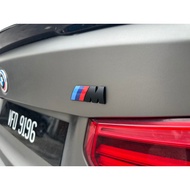 BMW M Emblem Rear Trunk M Sport Logo Badge in Black