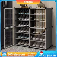 Shoe Cabinet Plastic Stackable Multifunctional Shoe Storage Cabinet Home Shoe Box Shoe Rack Cabinet
