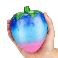 Jumbo Galaxy Strawberry Scented Squishy Charm Slow Rising Stress Reliever Toy