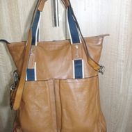 Tas messanger bag COACH auth coklat Preloved