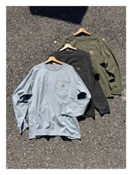 Carhartt WIP Vista Work Pocket 成衣水洗長袖T恤 (香港行貨)