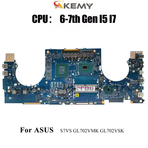 GL702VS Laptop Motherboard For ASUS ROG Strix GL702V S7VS GL702VMK GL702VSK GL702VI Mainboard With I