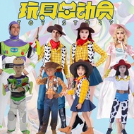 Disney Toy Story Woody Trousers & Buzz Lightyear Cosplay Costume