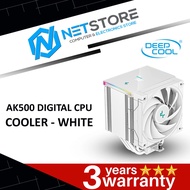 DEEPCOOL AK500 DIGITAL CPU COOLER - WHITE - R-AK500-WHADMN-G