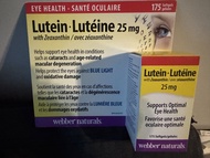 Webber Naturals Lutein 25mg 葉黃素