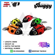 EXP BUGGY 30MM / 4G BG Soft Rubber Jump Frog Soft Lure Bait Jump Frog Katak