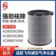 FY4150Huixi Compatible with Philips Air Purifier Filter AC3833/3836/3837/3855/3858