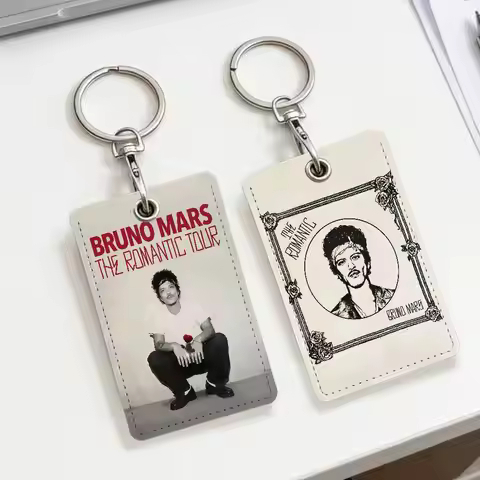 I Just Might B-Bruno Singer Mars K School rectangular keychain Bus house access card protective cove