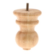 [mojotorw7] Solid Wood Replacement Furniture Legs Stand Feet  For Sofa, Chairs, Settees, Tables, Bed