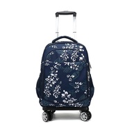 Luggage Bag for Travel Trolley School Bag Backpack Wheeled  Primary School 4 Wheel Kids Roller Bag B