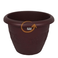 Garden Pot GP3505B Toyogo -  Plastic Flower Planter Natural Clay Colour Flower Plant Home Deco