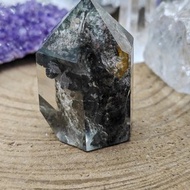 天然花園幽靈水晶柱|四季風景|擺件