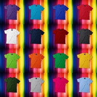 Basic Plain Cotton T-Shirt (Wholesale) Baju Borong Kosong XS - 3XL