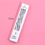 [Ready Stock] 6pcs Colorful Curve Candle Spiral Candle Happy Birthday Cake Topper Candle Festive Sup