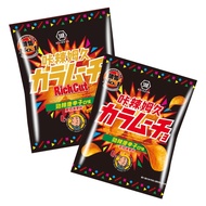[免運]【湖池屋】卡辣姆久勁辣唐辛子洋芋片66gX10入/箱(平切/厚切)