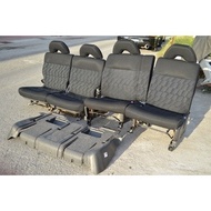 Perodua Kenari L9 Move Peanut RS Baldu  Aero Seat Sambung Hitam Black Armrest Daihatsu L900 Complete