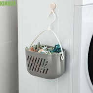 KIKO2E Hanging Basket Rustproof Creative Home Storage For Bathroom Hangable Storage Save Space Hooks