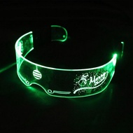 LED Luminous Glasses Flashing Neon Bar Party LED Glasses Light Up Glasses Rave Costume Party Decor DJ Sunglasses Party Deco